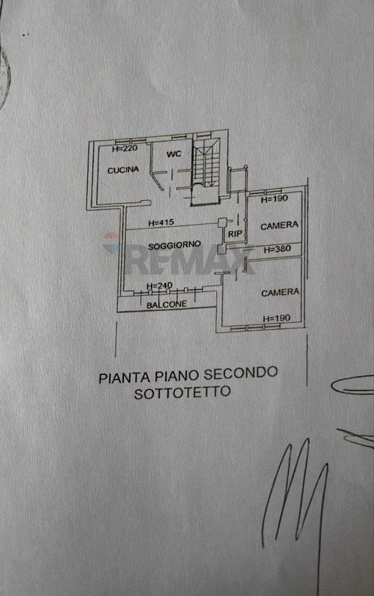 Pianta 2D - Three-room apartment VIA LEOPARDI
 
18, Cameri - floor plans 1