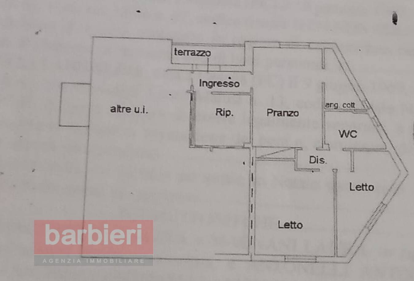 Foto 18 - Quadrilocale palazzone
 
1, Cervia - planimetria 1