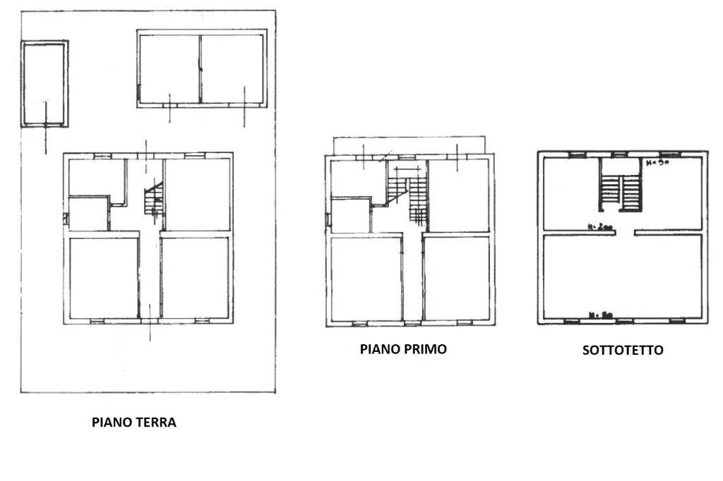 Casa indipendente Via michelangelo buonarroti, Vallefoglia - planimetria 1
