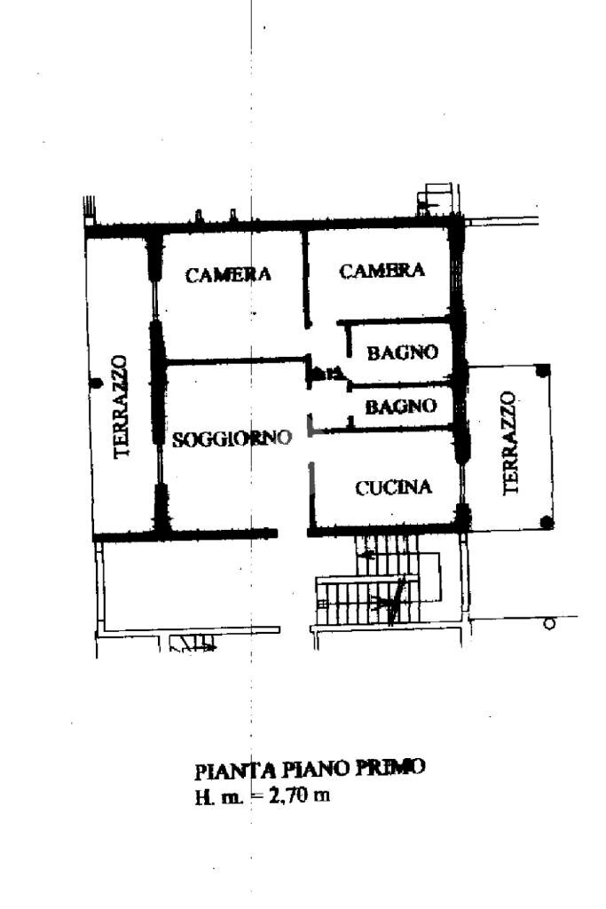 Quadrilocale Via Italia, San Raffaele Cimena - planimetria 1