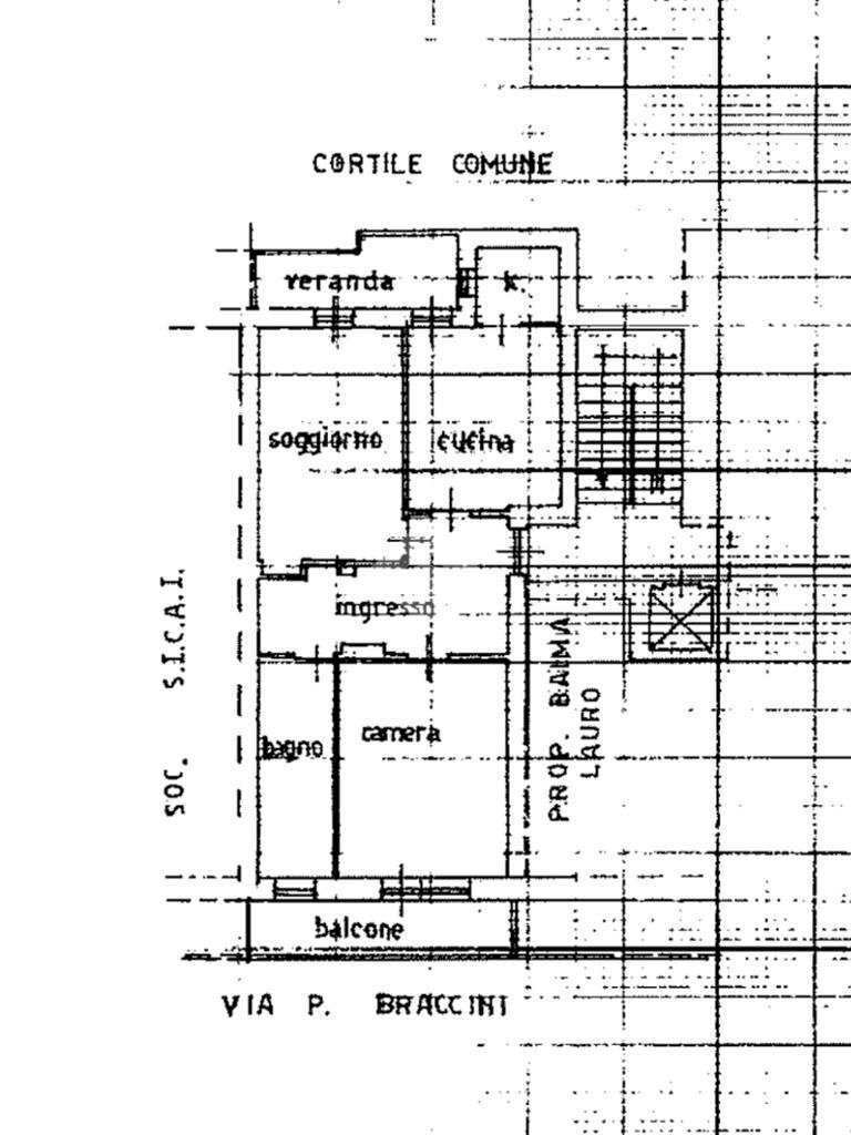 Trilocale Via braccini, Ciriè - planimetria 1