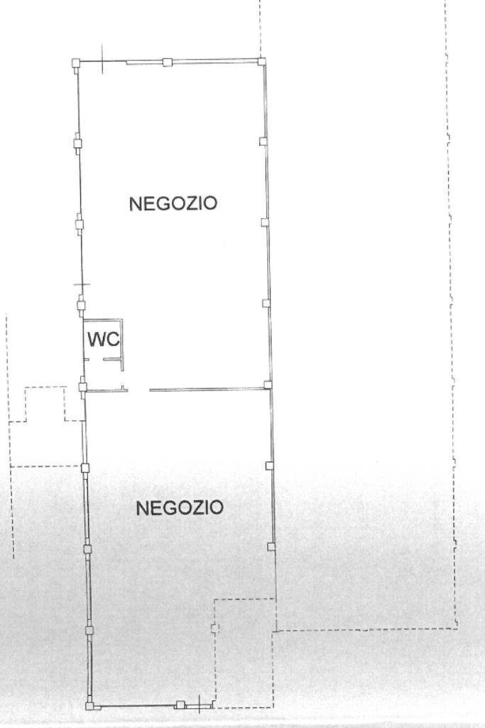 Negozio Via Al mare, San Giovanni in Marignano - planimetria 1