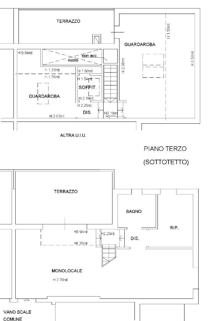 Bilocale Via antonio pacinotti, Cervia - planimetria 1