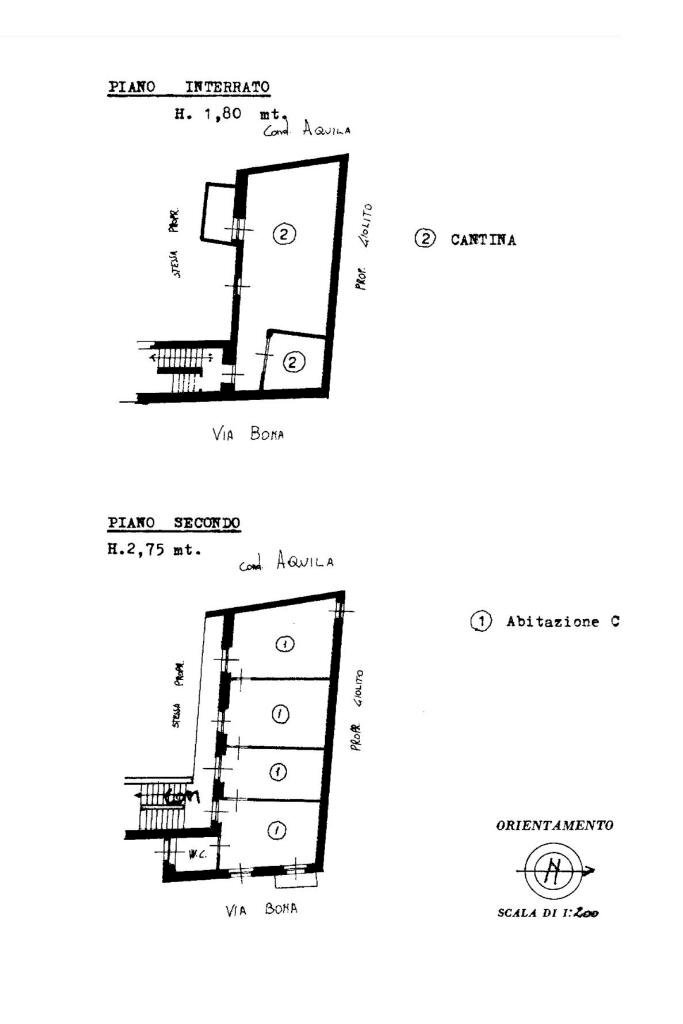 Casa indipendente Via Bona, Nizza Monferrato - planimetria 1