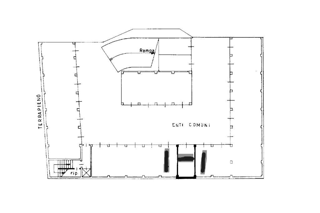 Box Via Giorgio Merula, Milano - planimetria 1