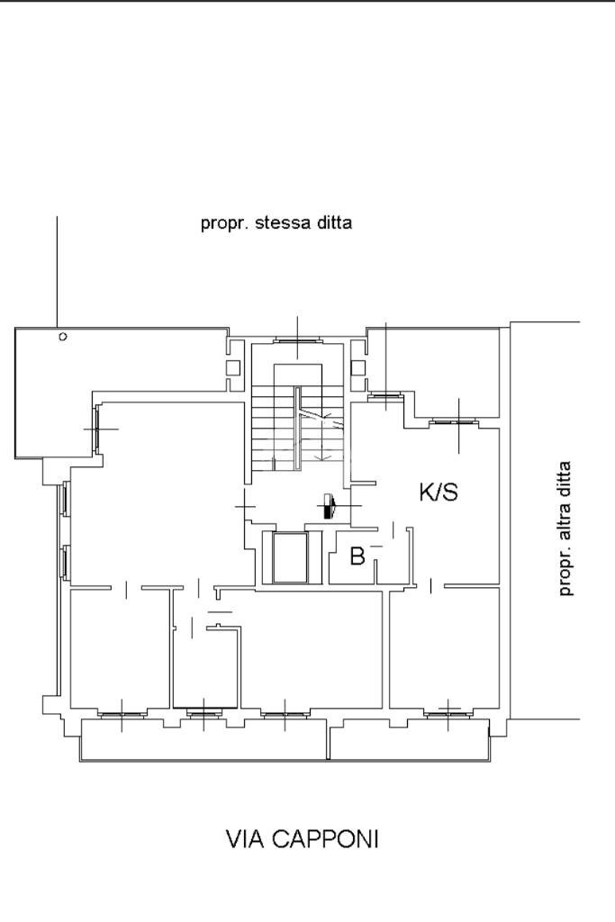 Bilocale Via Gino Capponi, Torino (zona Madonna Campagna) - planimetria 1