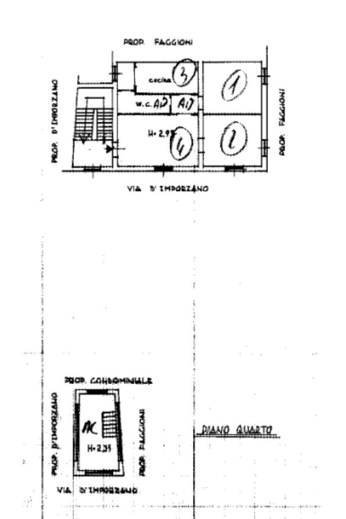 Quadrilocale Via D'imporzano, Portovenere - planimetria 1