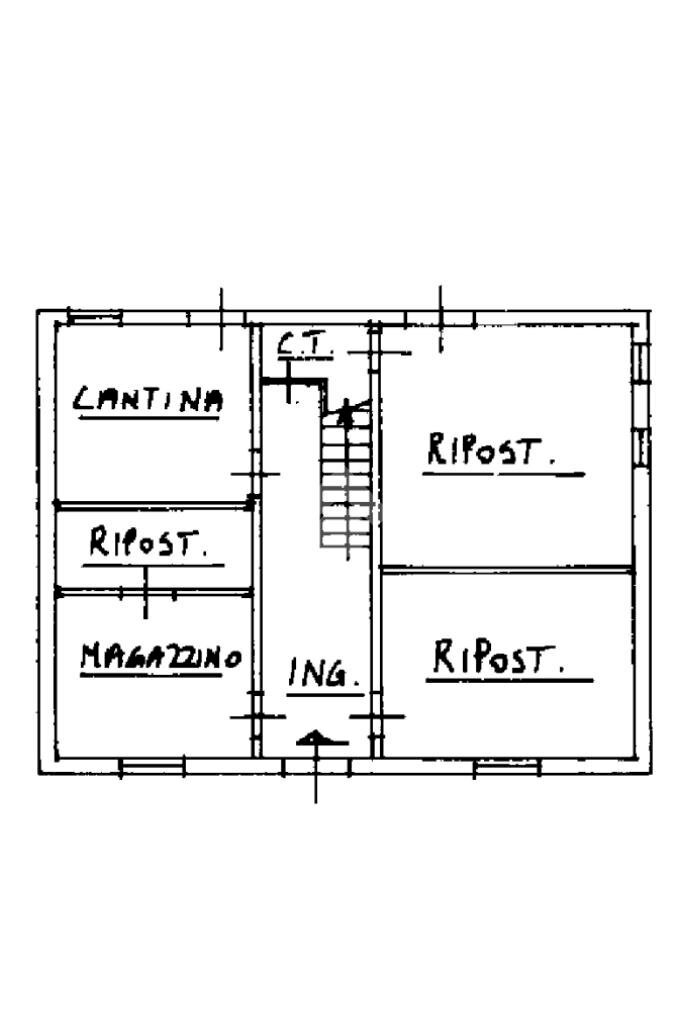 Independent house Via S. Francesco, San Mauro Pascoli - floor plans 1