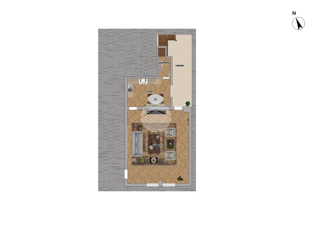 Independent house Via Evangelista Torricelli, Settimo Milanese - floor plans 1