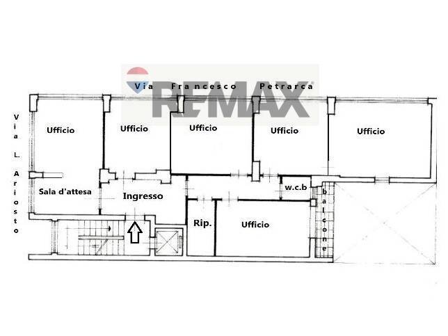Pianta 2D - Office Via Ludovico Ariosto
 
16c, Palermo - floor plans 1