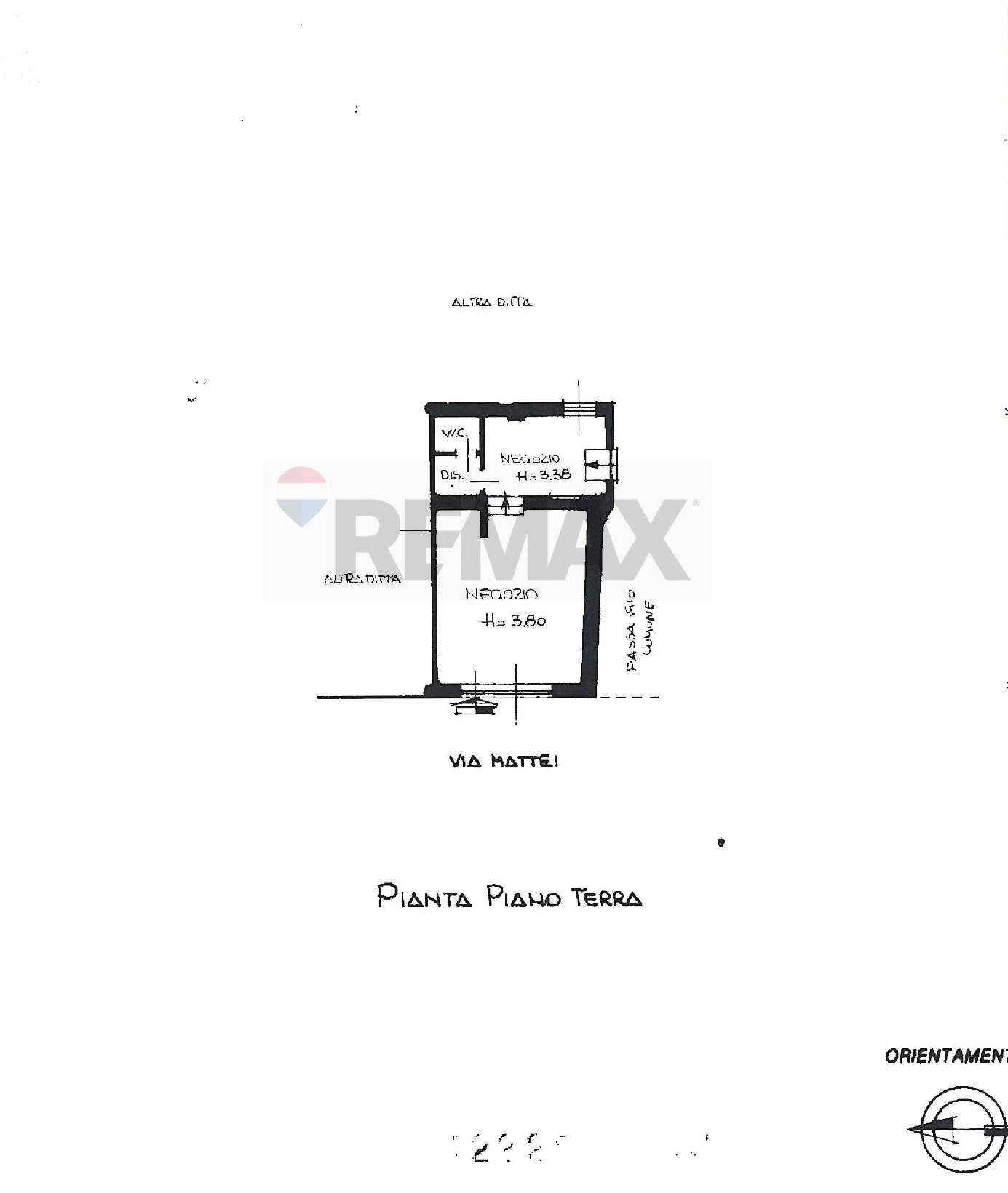 Pianta 2D - Commercial Premises Arese - floor plans 1