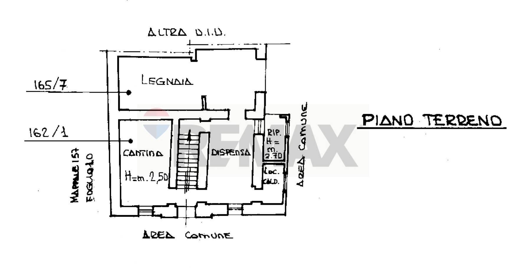 Pianta 2D - Casa semi indipendente Roccavignale - planimetria 1