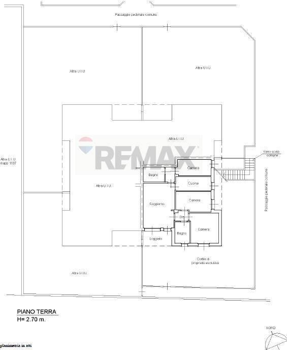 Pianta 2D - Quadrilocale via filippo piccaluga
 
11, Casorate Primo - planimetria 1