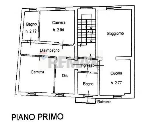 Pianta 2D - Apartment Via S. Martino
 
23, Salsomaggiore Terme - floor plans 1