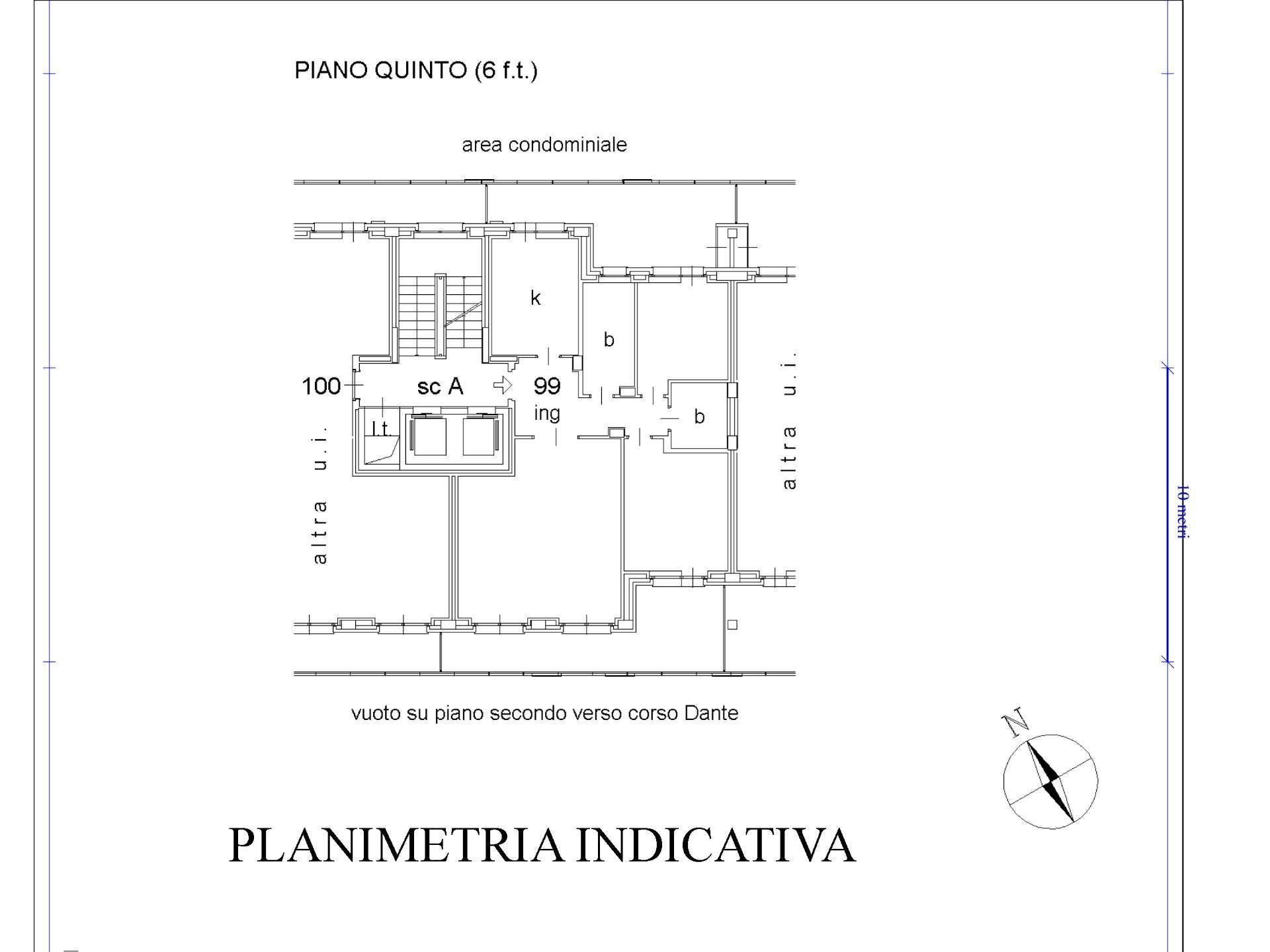Foto 36 - Four-room apartment Corso Dante, Torino - floor plans 1
