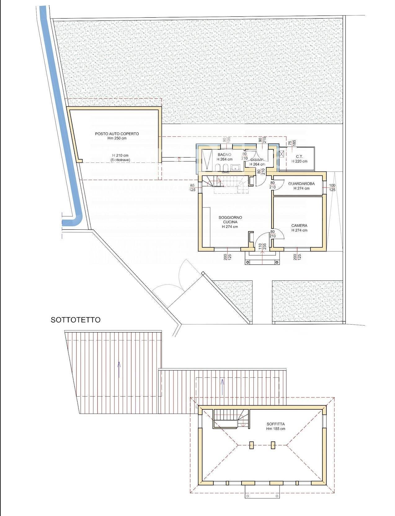 Foto 14 - Casa indipendente Via Piave
 
0, Fiume Veneto - planimetria 1