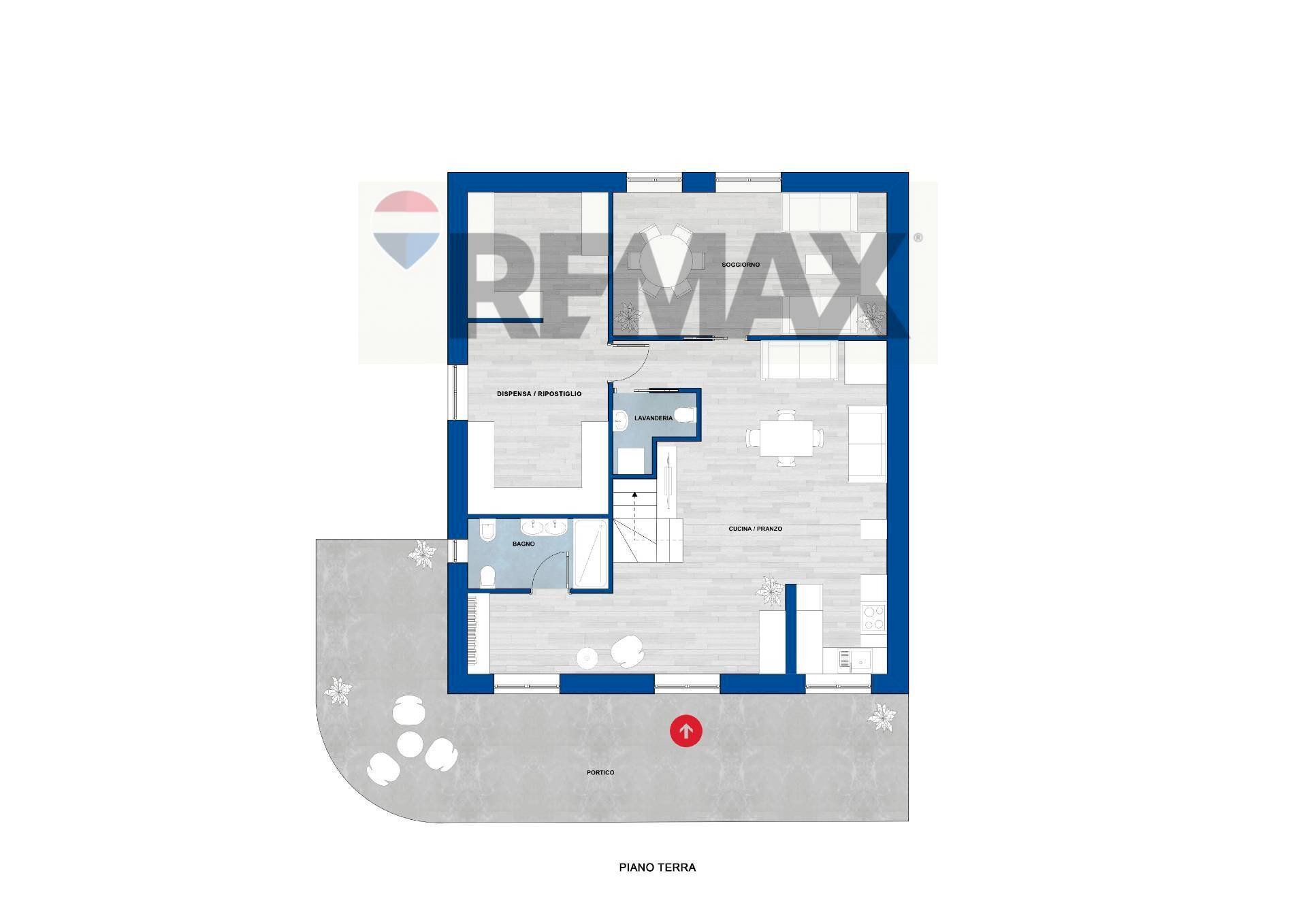 Pianta 2D - Casa indipendente S.V. Crabulazzi
 
62, Sassari - planimetria 1