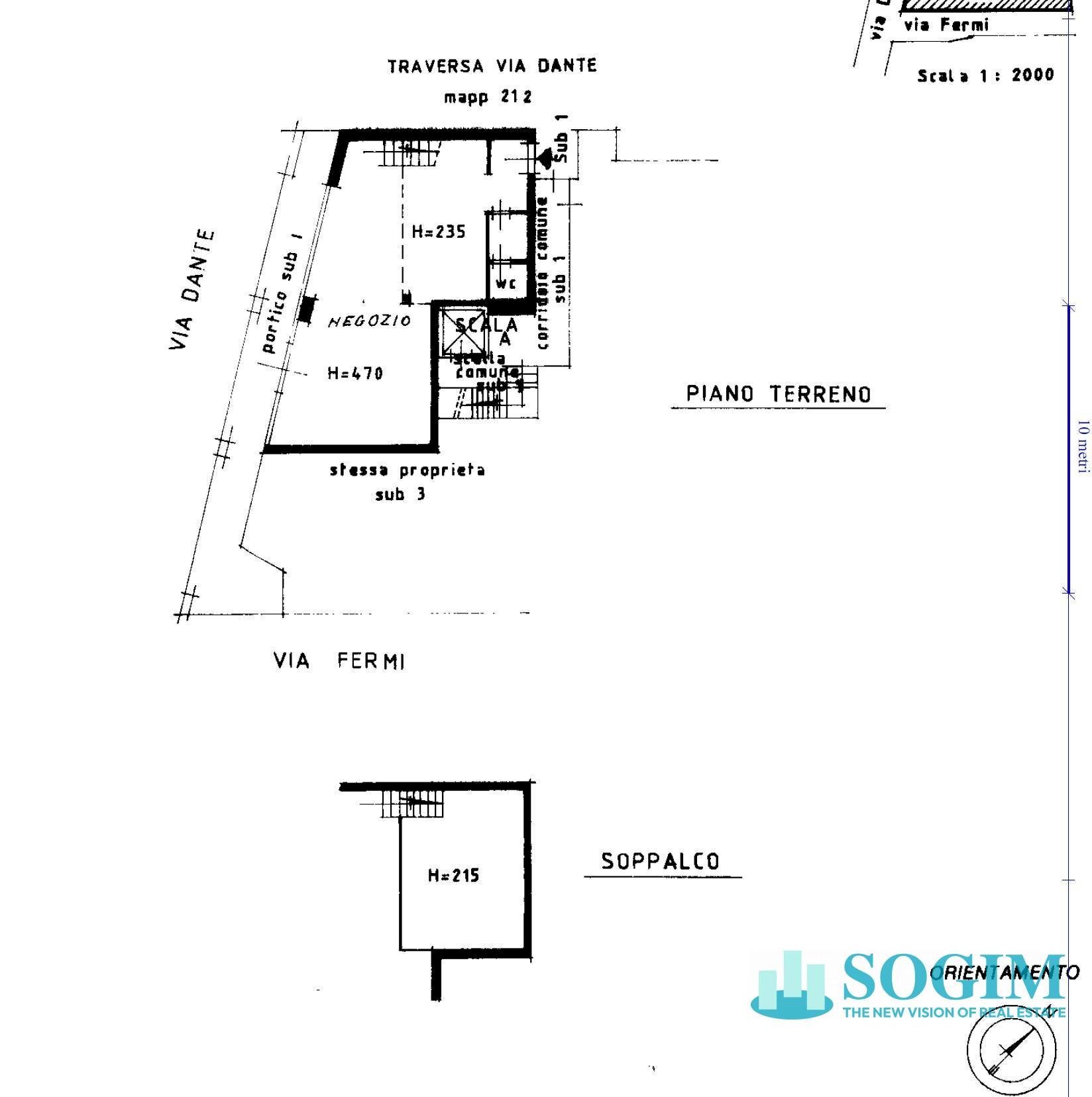 Foto 11 - Negozio Via Dante
 
42, Sesto San Giovanni - planimetria 1