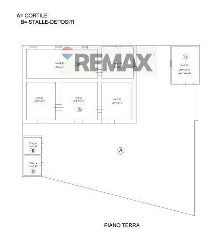 Pianta 2D - Rustic C.da San Giacomo - Zesera, Ragusa - floor plans 1