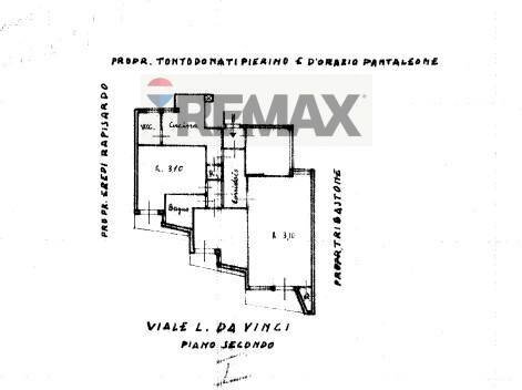 Pianta 2D - Appartamento via Leonardo Da Vinci
 
24, Ragusa - planimetria 1