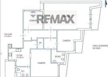 Pianta 2D - Appartamento via Leonardo Da Vinci
 
24, Ragusa - foto 20