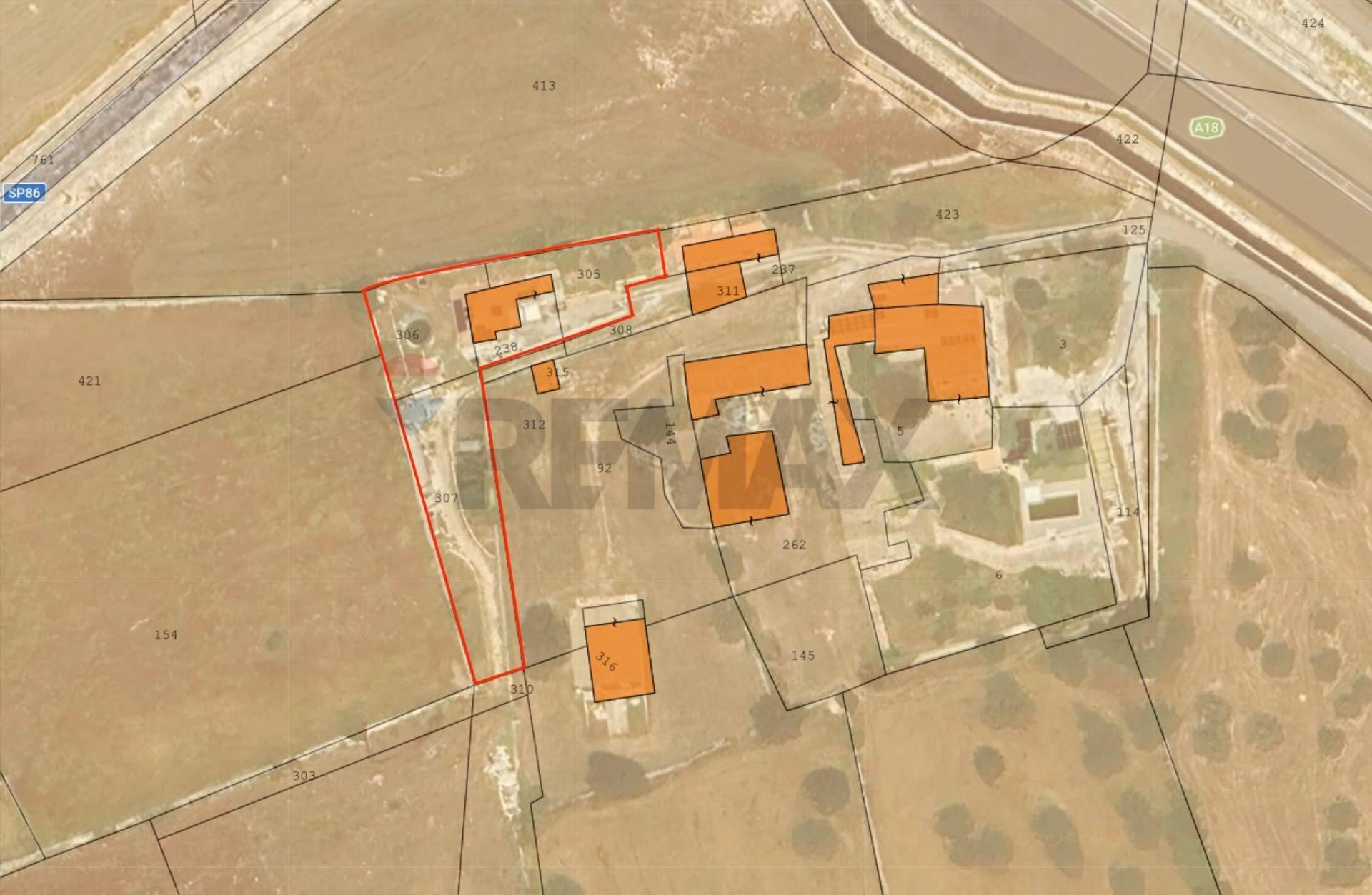 Posizione della mappa - Villa C.da Scorrione Zappulla
 
3, Modica - planimetria 1