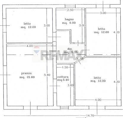 Pianta 2D - Villa via Ecuador, Vittoria - planimetria 1