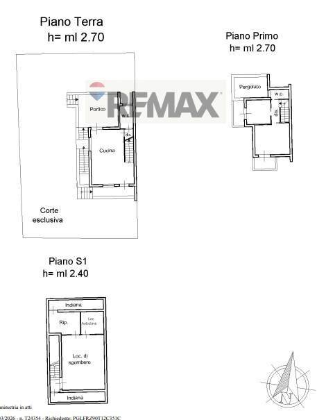 Pianta 2D - Casa semi indipendente Via Don Carlo Gnocchi, Carini - planimetria 1