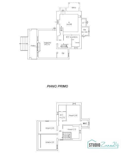 Foto 38 - Villa rimembranze
 
22, Amelia - floor plans 1