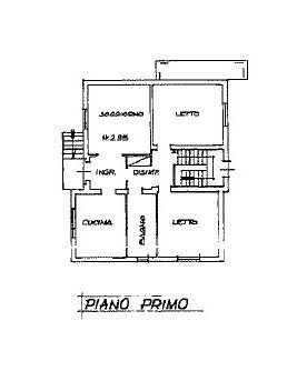 P. Primo - Villa Bifamiliare Via Canale, 1, Riolo Terme - planimetria 1