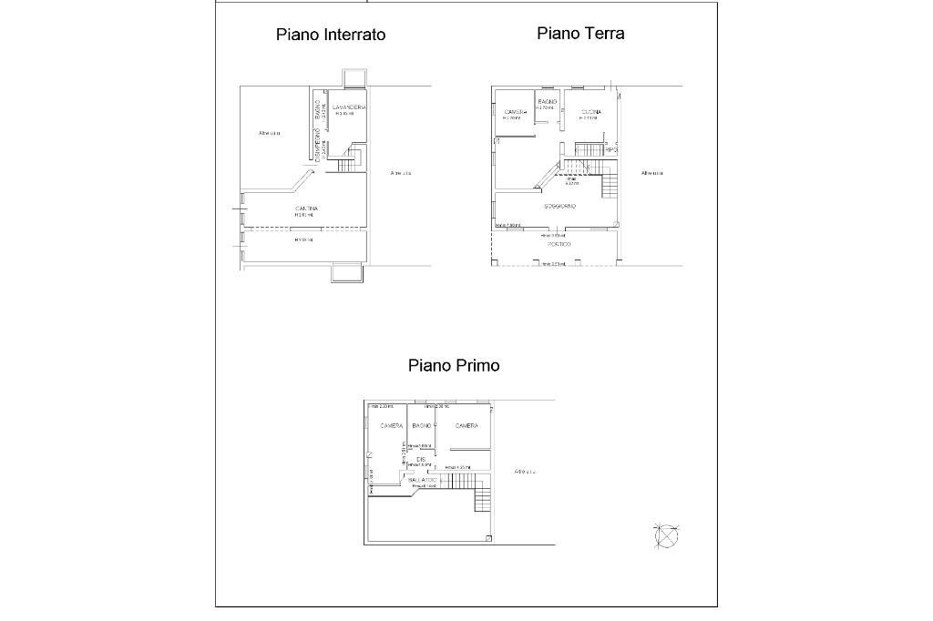 Porzione di casa Via berlinguer enrico, Valsamoggia - planimetria 1