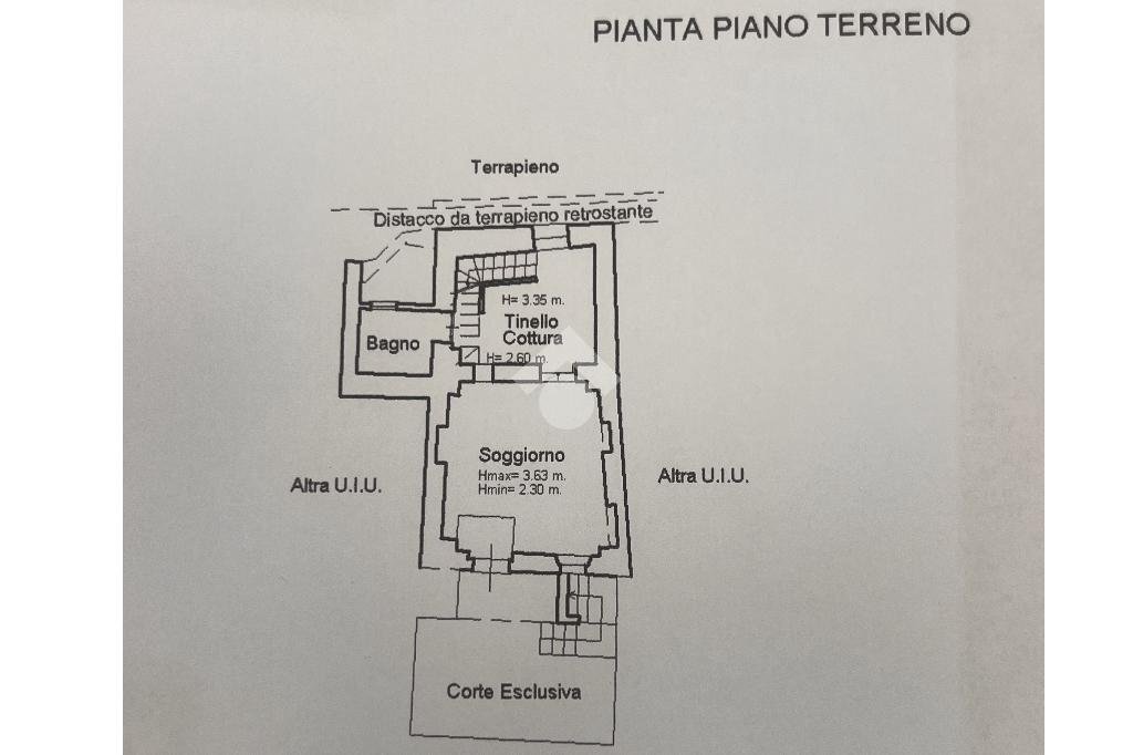Villa a Schiera Vico ninetta, Finale Ligure - planimetria 1