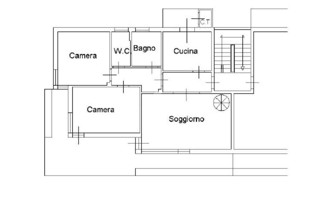 Appartamento Via Giacomo Matteotti, San Maurizio Canavese - planimetria 1