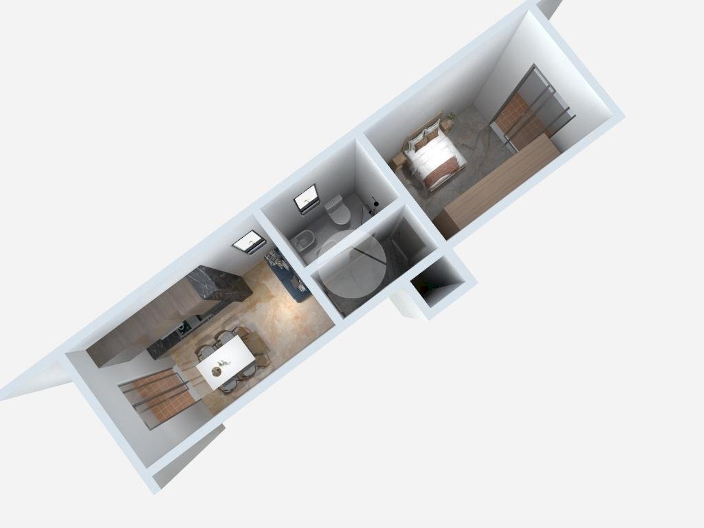 Bilocale Via agnelli, Leini - planimetria 1