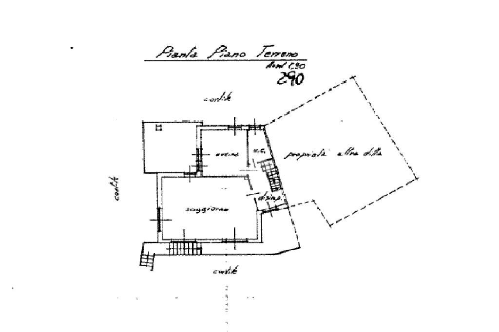 Porzione di casa Via circonvallazione, Pecetto Torinese - planimetria 1