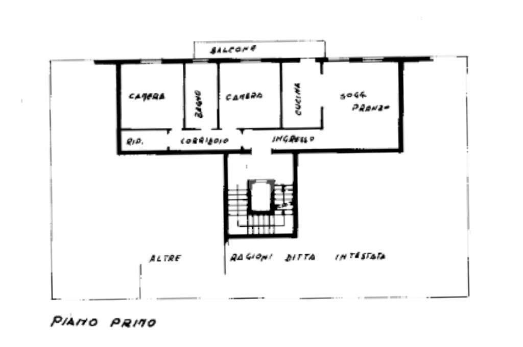 Trilocale Viale Scarlatti, Reggiolo - planimetria 1
