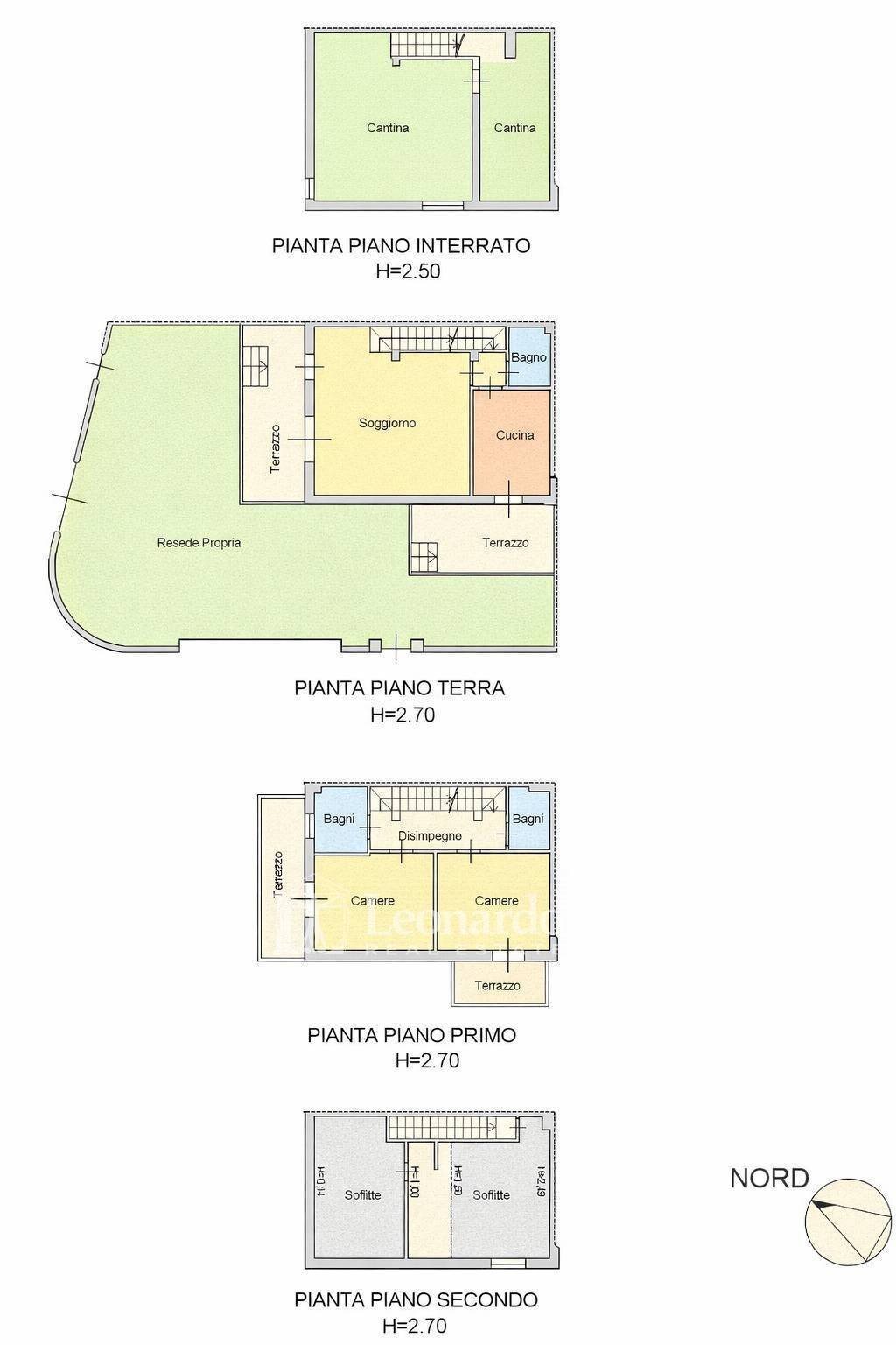 Foto 3 - Casa indipendente via dei ciliegi, Viareggio - planimetria 1