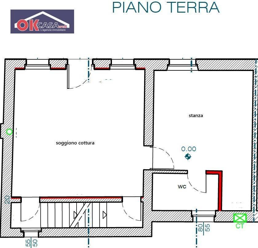 Foto 32 - Rustico località pozzi, Valeggio sul Mincio - planimetria 1