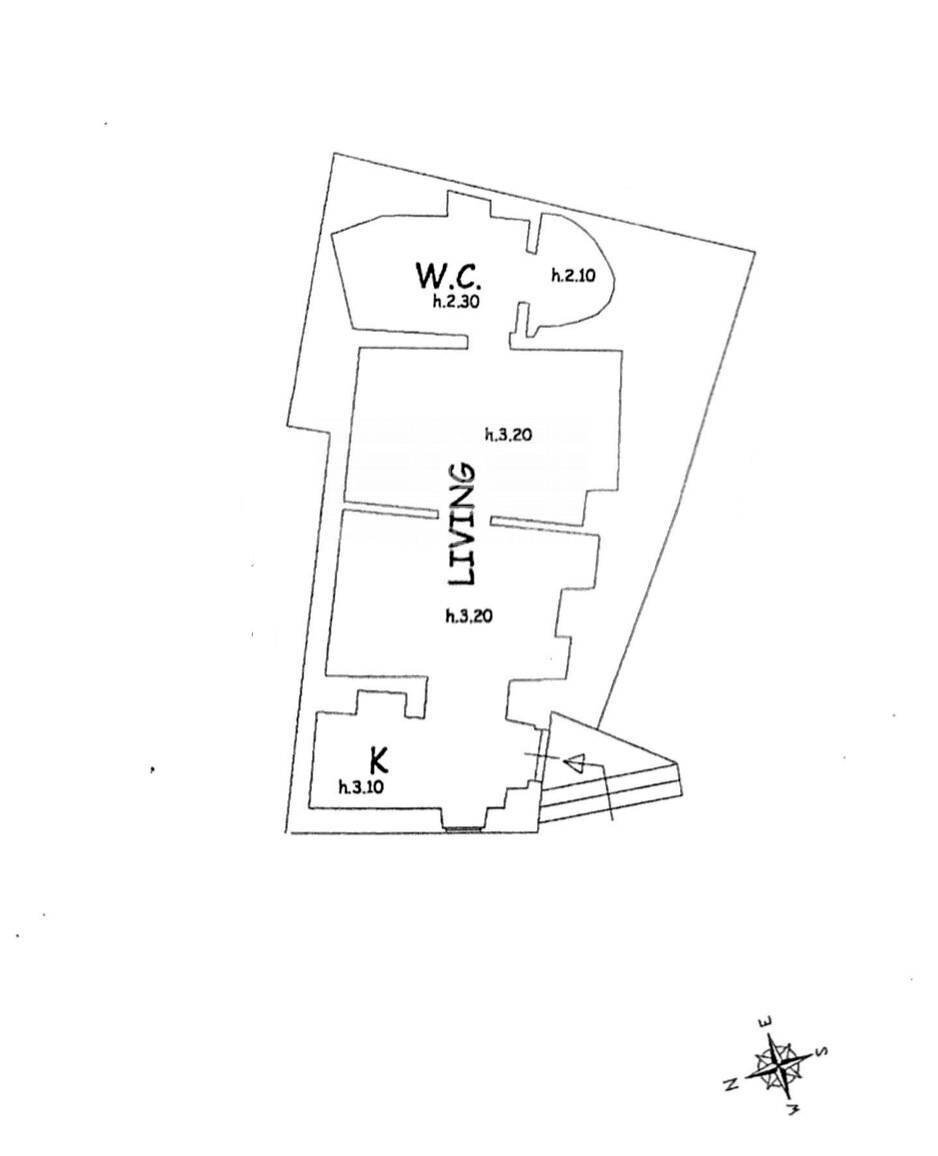 Foto 20 - Trilocale via Leonardo Clemente
 
34, Ostuni - planimetria 1