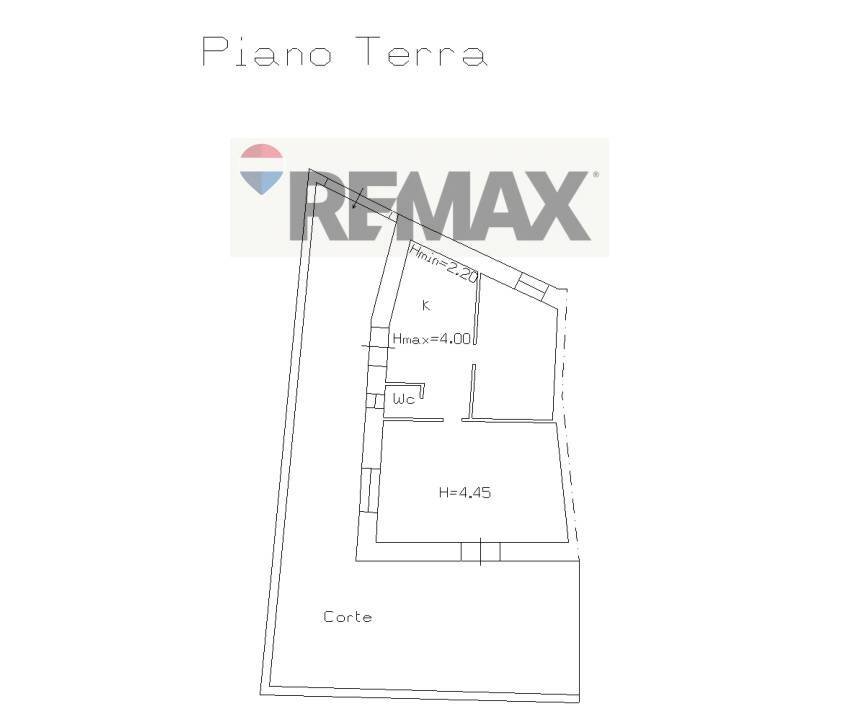 Pianta 2D - Casa indipendente Via Vescovado
 
6, Mascali - planimetria 1