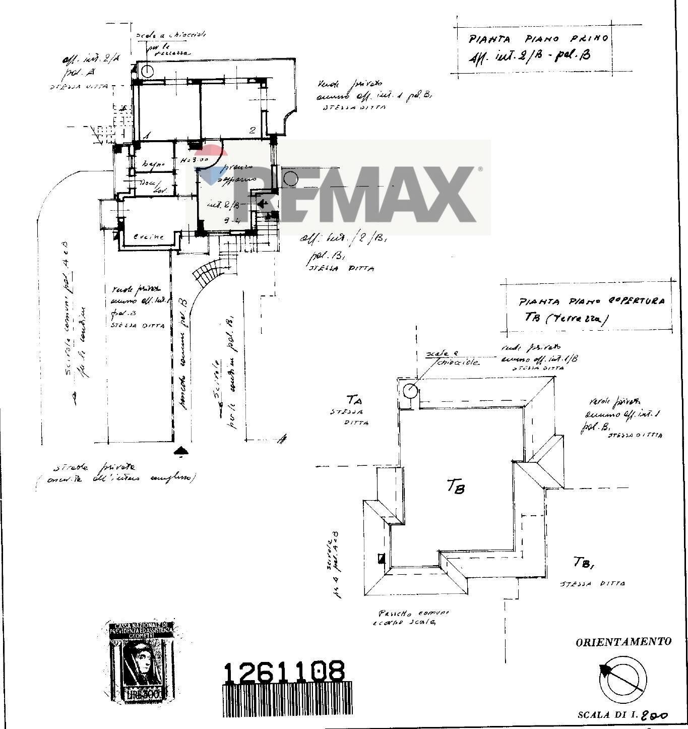 Pianta 2D - Three-room apartment Via Giacinta Pezzana
 
23, Aci Castello - floor plans 1