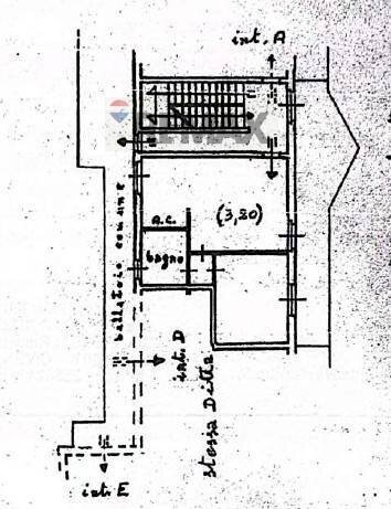 Pianta 2D - Trilocale Viale Immacolata
 
32, Riposto - planimetria 1