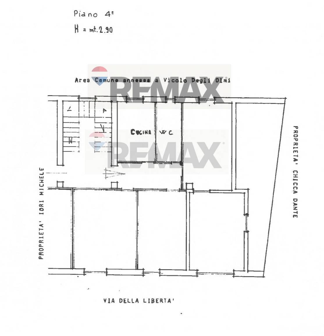 Pianta 2D - Quadrilocale Via della Libertà
 
109, Castel Madama - planimetria 1