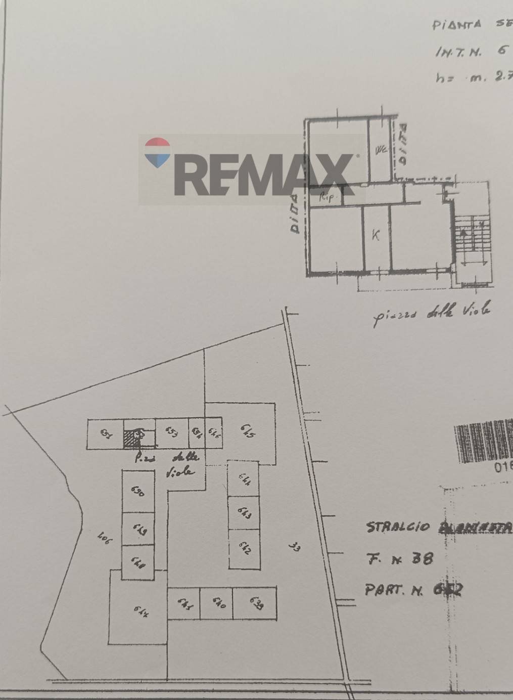 Pianta 2D - Three-room apartment Piazza delle Viole
 
9, Manfredonia - floor plans 1