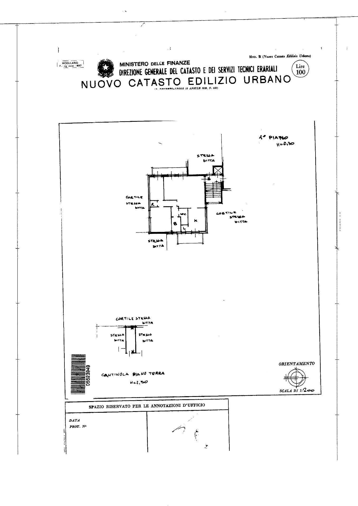 Foto 20 - Quadrilocale Via Luigi Ranieri
 
1/B, Bari - planimetria 1