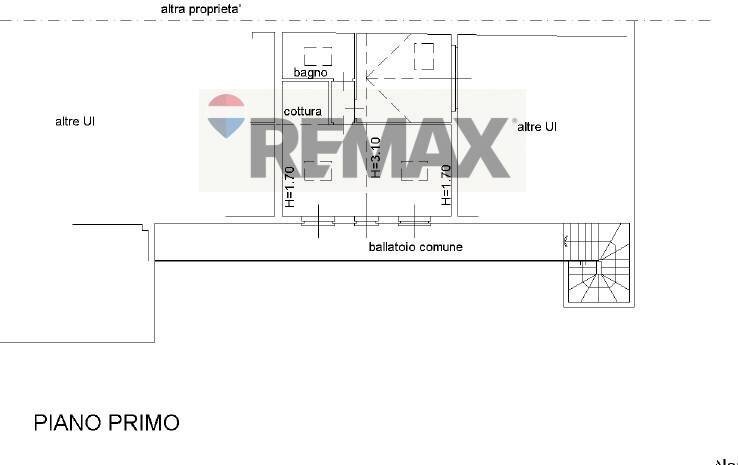 Pianta 2D - Bilocale VIA CAVOUR
 
19, Castronno - planimetria 1