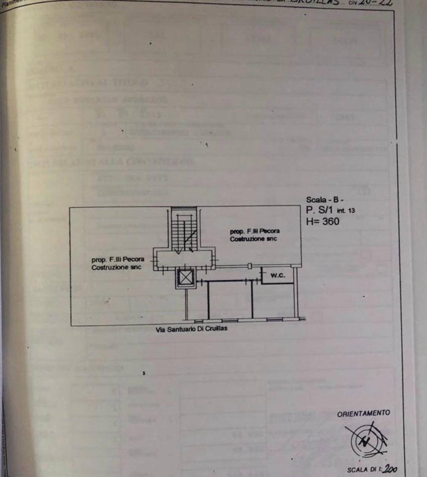 Foto 12 - Ufficio Via Santuario Di Cruillas
 
22, Palermo - planimetria 1