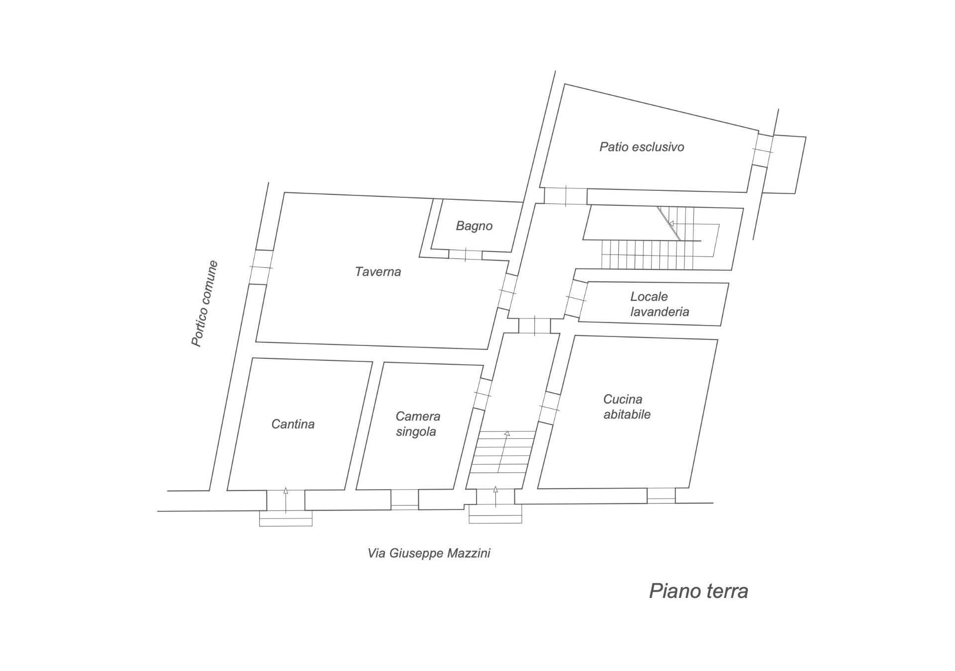 Foto 32 - Casa semi indipendente Via Giuseppe Mazzini
 
56, Odolo - planimetria 1
