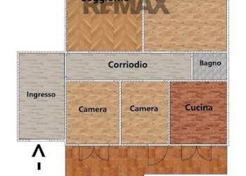 Pianta 2D - Four-room apartment Napoli - photo 12