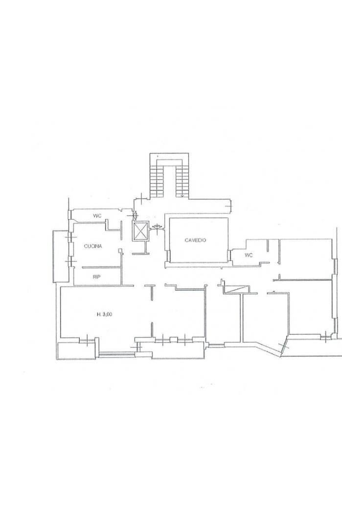 Appartamento via Luigi Arnaldo Vassallo, Genova (zona Albaro) - planimetria 1